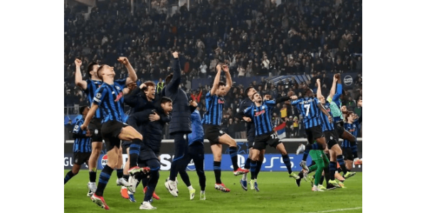 Atalanta jedyną drużyną Serie A, która awansowała do 1/8 finału Ligi Mistrzów Atalanta jedyną drużyną Serie A, która awansowała do 1/8 finału Ligi Mistrzów