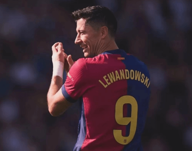 36-letni Lewandowski nadal jest absolutną bronią dla linii ataku Barcelony